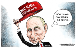 PUTIN AND TRUMP FAVOR  by Dave Granlund