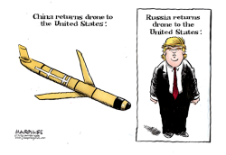 CHINA RETURNS DRONE TO US  by Jimmy Margulies