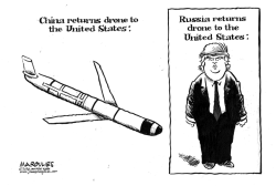 CHINA RETURNS DRONE TO US by Jimmy Margulies