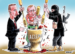 ALEPPO, ASAD, PUTIN AND ISIS by Sabir Nazar