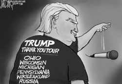 TRUMP TOUR/RUSSIAN HACKING by Jeff Darcy