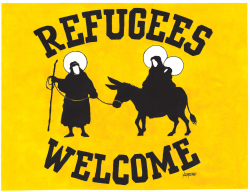 REFUGEES WELCOME by Michael Kountouris