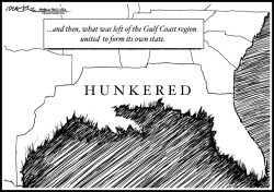 HUNKERED by J.D. Crowe