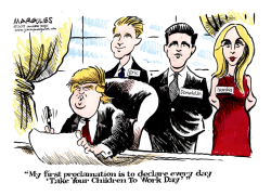 TRUMP'S CHILDREN COLOR by Jimmy Margulies