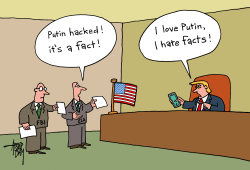 TRUMP AND FACTS by Arend Van Dam