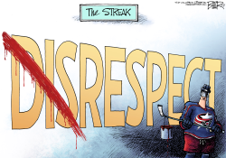 LOCAL OH BLUE JACKETS RESPECT by Nate Beeler