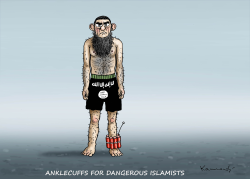 ANKLECUFFS FOR DANGEROUS ISLAMISTS by Marian Kamensky