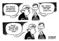 TRUMP AND JARED KUSHNER ETHICS by Jimmy Margulies