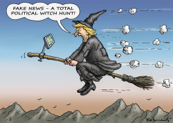 THE HUNT OF THE WITCH TRUMP by Marian Kamensky