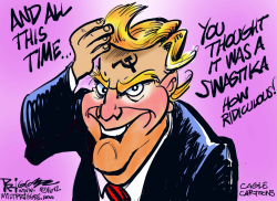 TRUMP LOYALTY by Milt Priggee