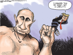 PUTIN IS AN ASSET by Kevin Siers