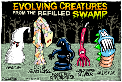CREATURES FROM THE SWAMP by Wolverton