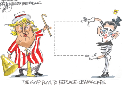 OBAMACARE REPEAL by Pat Bagley