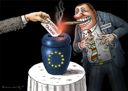 BERLUSCONI´S EU-PRESIDENT ANTONIO TAJANI by Marian Kamensky