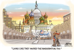 TRUMP INAUGURATION HACKED BY RUSSIA- by R.J. Matson