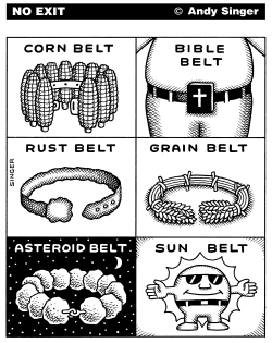 BELTS by Andy Singer
