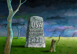 THE END OF THE USA by Marian Kamensky