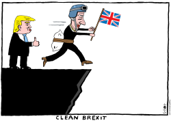 HARD BREXIT by Schot