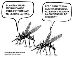 Guerra contra el dengue by Arcadio Esquivel