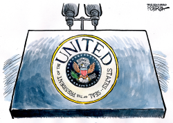 SEAL OF THE PRESIDENT by Jeff Koterba