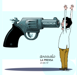 PERENNE VIOLENCIA by Arcadio Esquivel