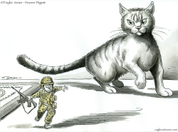 INCREDIBLE SHRINKING MILITARY by Taylor Jones