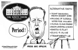 Press Secretary Spicer by Dave Granlund