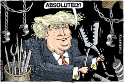 TRUMP AND TORTURE by Wolverton
