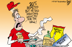 PAY FOR THE WALL by Bruce Plante