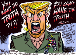 TRUMP TRUTH by Milt Priggee