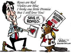 ELECTORAL VALENTINE by Steve Nease