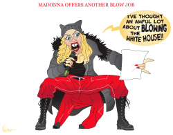 MADONNA OFFERS ANOTHER BLOW JOB by NEMØ