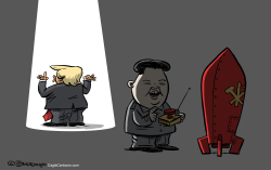 KIM JONG-UN IN THE SHADOW by Martin Sutovec