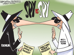 SPY VS SPY by Kevin Siers
