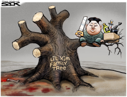 KIM JONG TREE by Steve Sack