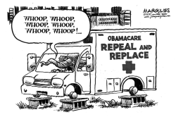 REPUBLICANS AND OBAMACARE REPEAL AND REPLACE by Jimmy Margulies