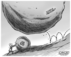 LOCAL PA THE OBAMACARE BOULDER BW by John Cole