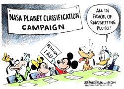 PLUTO PLANET PETITION  by Dave Granlund
