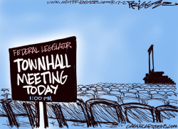 TOWNHALL by Milt Priggee