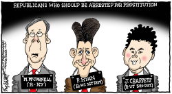 SOLD OUT REPUBLICANS by Bob Englehart