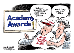 AWARD SHOW POLITICAL TALK  by Jimmy Margulies