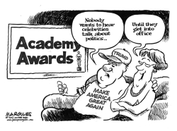 AWARD SHOW POLITICAL TALK by Jimmy Margulies