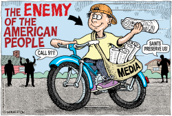 ENEMY OF THE AMERICAN PEOPLE by Monte Wolverton