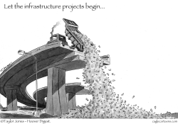 INFRASTRUCTURE MONEY PIT by Taylor Jones