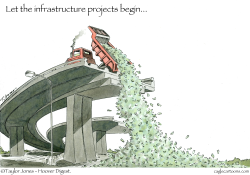 INFRASTRUCTURE MONEY PIT -  by Taylor Jones