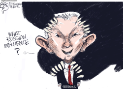 SESSIONS BEARS WITNESS by Pat Bagley