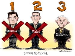 RUSSIAN TIC-TAC-TOE by Daryl Cagle
