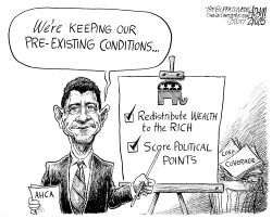 OBAMACARE REPLACEMENT by Adam Zyglis