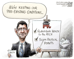 OBAMACARE REPLACEMENT  by Adam Zyglis