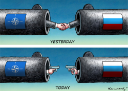 YESTERDAY AND TODAY by Marian Kamensky